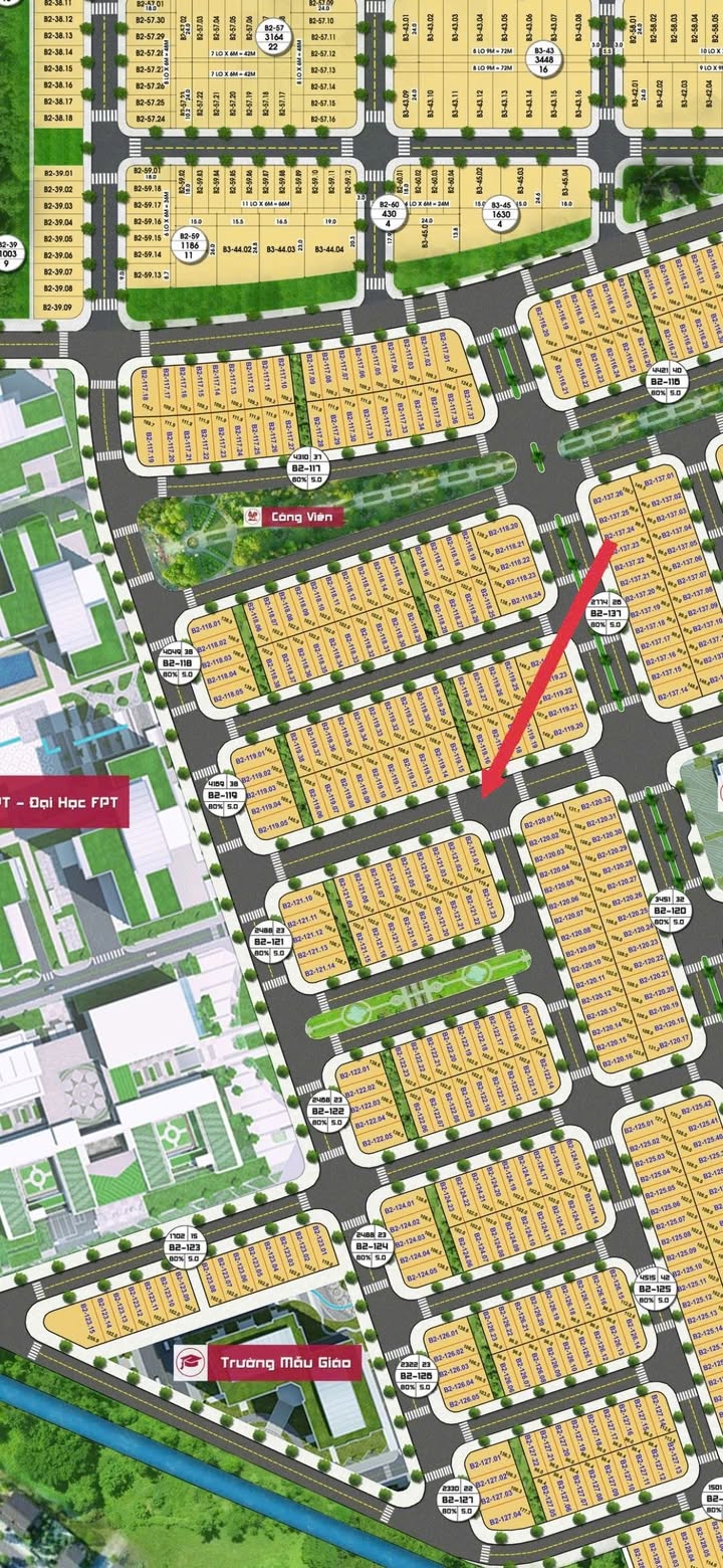 Đất nền lô góc Hòa Hải Đà Nẵng 118,9m² giá 8 tỷ - Vị trí đắc địa sát trường ĐH FPT!