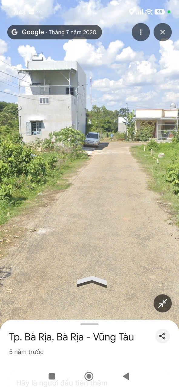 Đất nền chính chủ Hòa Long Bà Rịa 109m² giá 1.65 tỷ - Cơ hội đầu tư sinh lời!