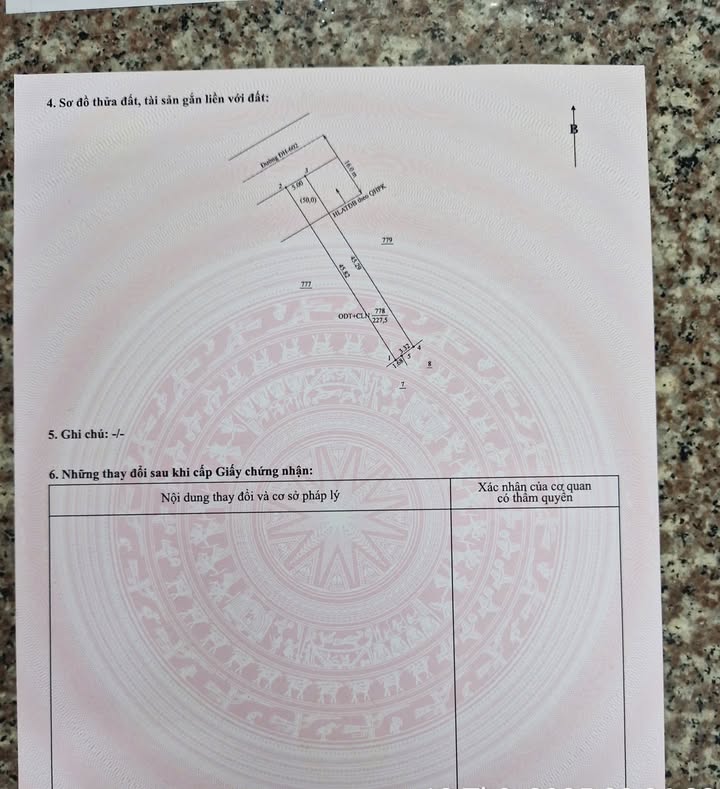 Đất mặt tiền đường Balanxi Thới Hòa Bến Cát 227m² giá 2 tỷ - Tiềm năng kinh doanh lớn!