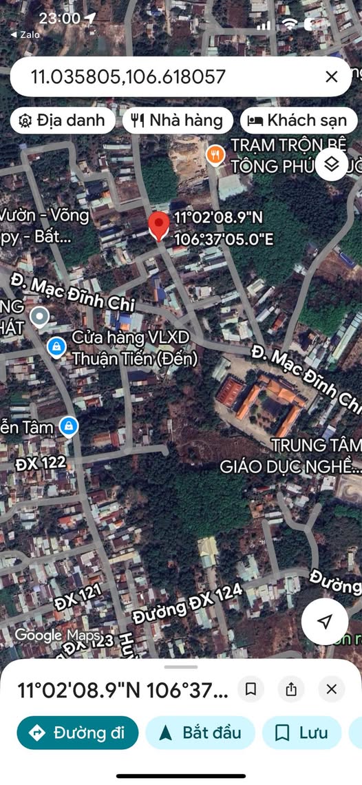 Đất thổ cư Tân An Thủ Dầu Một 165m² giá 1.9 tỷ - Vị trí đắc địa gần trường học