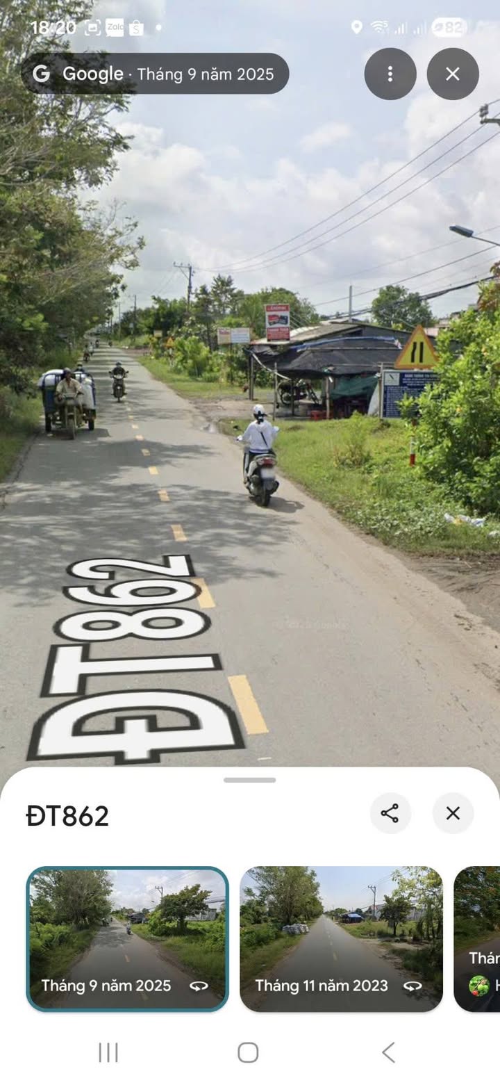 Đất nền mặt tiền đường tỉnh 862, Gò Công Đông, Tiền Giang - Giá chỉ 1.7 tỷ!