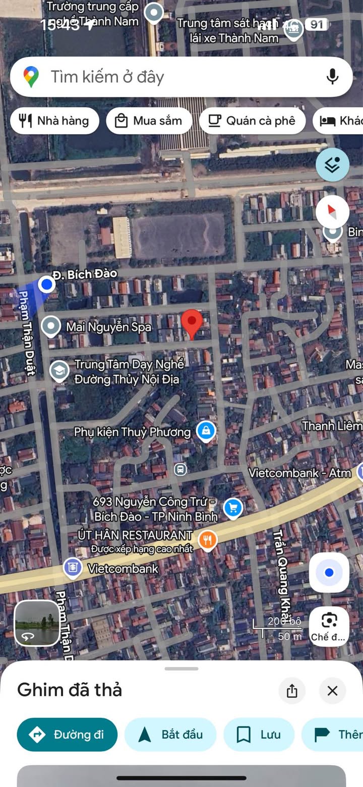 Đất nền chính chủ tại phố Bích Sơn, phường Hoa Lư, 75m² - Đường lớn 15m, giá chỉ 3 tỷ!