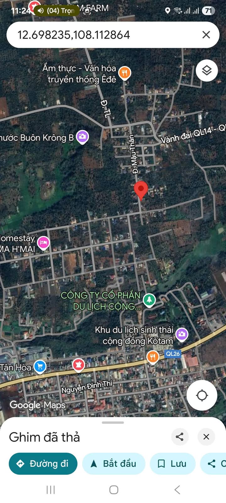 Nhà mặt tiền Mậu Thân, Buôn Ma Thuột, 180m² chỉ 1.55 tỷ - Đầu tư sinh lời!