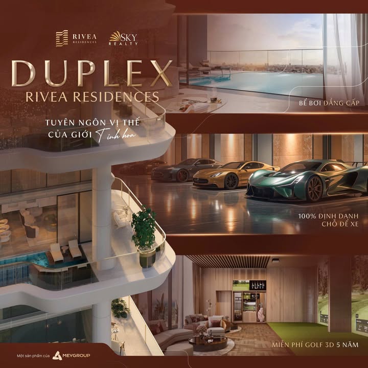 Căn hộ Duplex Rivea Residences Hoàng Mai 264m² - Đẳng cấp sống thượng lưu tại Hà Nội!