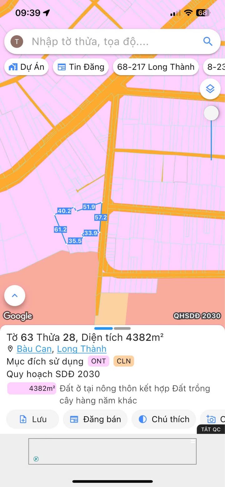 Đất Bàu Cạn 4300m² chỉ 13.14 tỷ - Đầu tư sinh lời ngay!