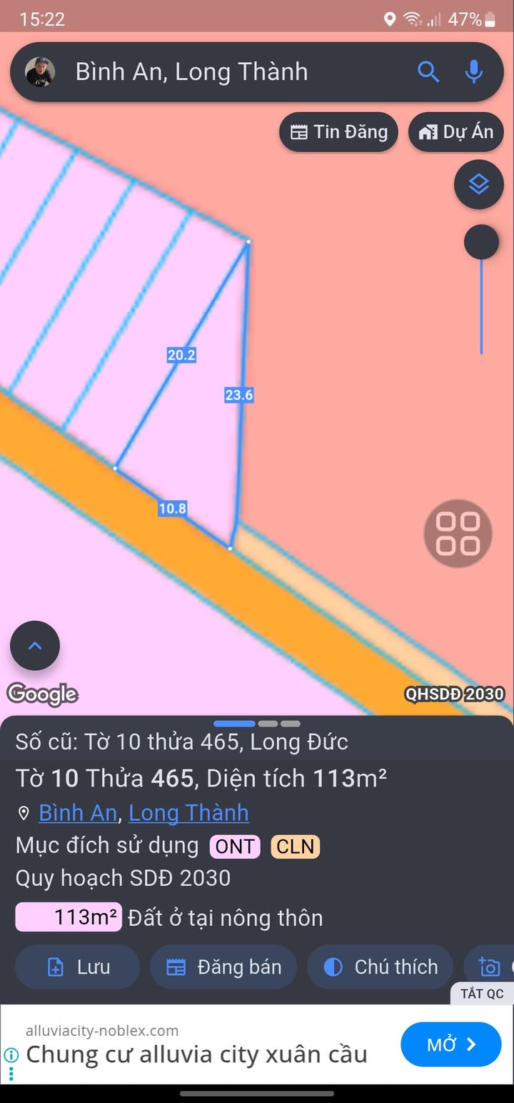 Đất thổ cư Long Đức, Long Thành 113m² - Sổ hồng công chứng ngay!