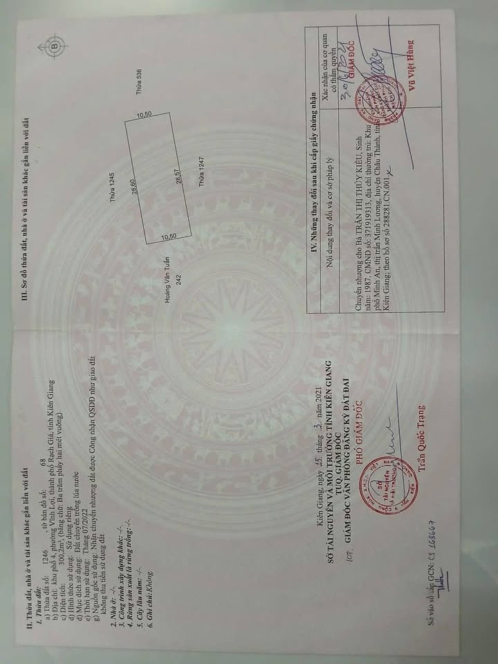 Đất nền Khu phố 4 Vĩnh Lợi 300m² giá chỉ 800 triệu - Cơ hội đầu tư hấp dẫn!