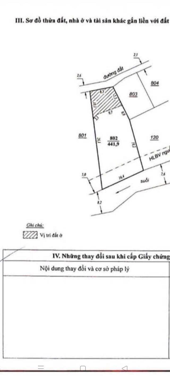 Đất thổ cư 400m² thôn 5 Lộc An giá 1 tỷ - Mặt tiền đường nhựa rộng rãi!