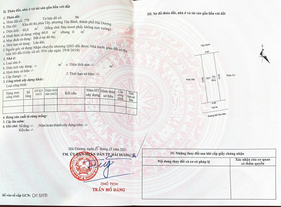 Đất mặt đường Bế Văn Đàn, KĐT An Phú, 60m² giá 2 tỷ - Cơ hội đầu tư hấp dẫn!