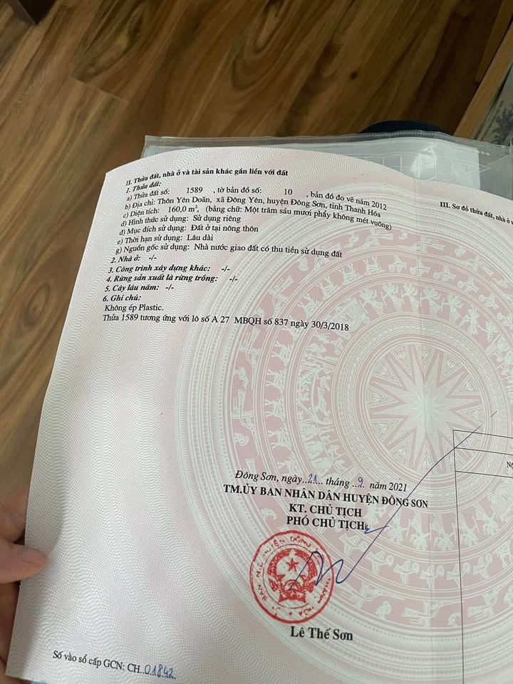 Đất nền Đông Quang, Thanh Hóa 160m² giá 1.4 tỷ - Đầu tư sinh lời ngay!