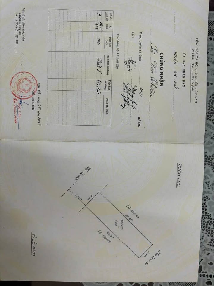 Đất nền Kiều Hạ 2, Đông Hải, Hải Phòng 102m² giá 3.2 tỷ - Đầu tư sinh lời nhanh!