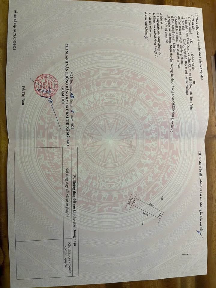 Đất nền Cẩm Quan 72m² giá 1 tỷ - Cơ hội đầu tư hấp dẫn!