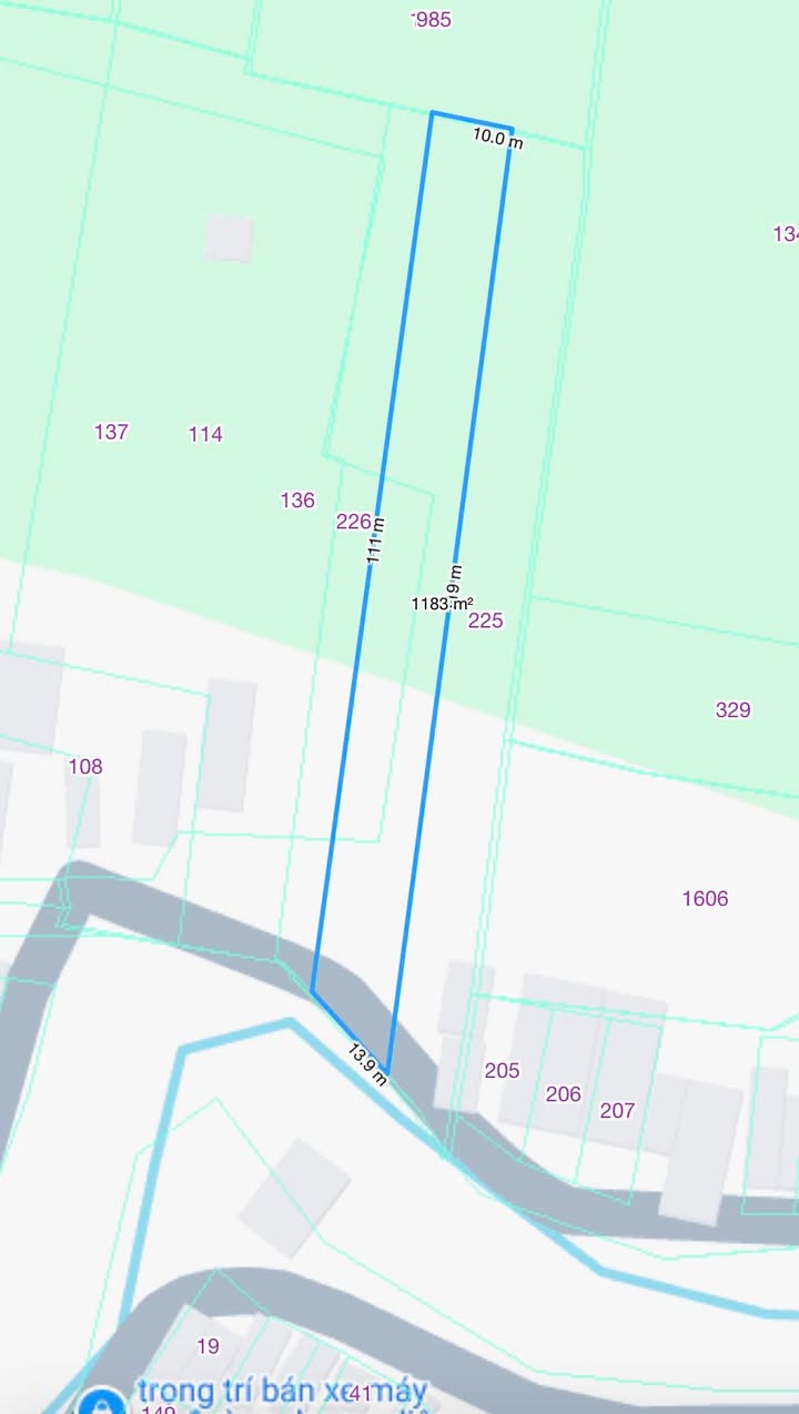 Bán đất thổ cư + vườn tại Mỹ Quý, Long Xuyên - Diện tích 1100m², giá thỏa thuận!