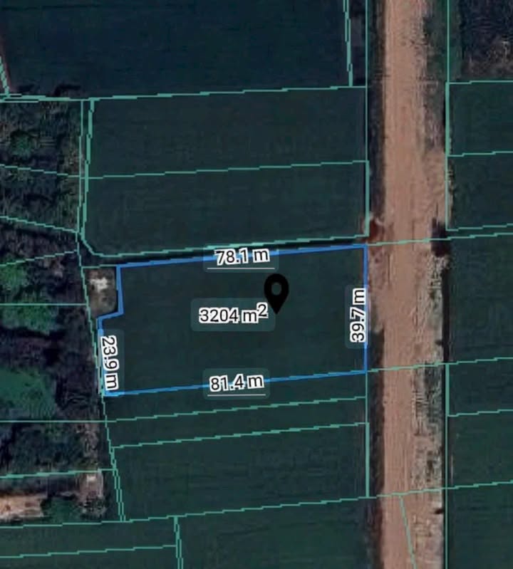 Đất lúa Bình Đức Long Xuyên 3200m² - Mặt tiền 39m, vị trí đắc địa!