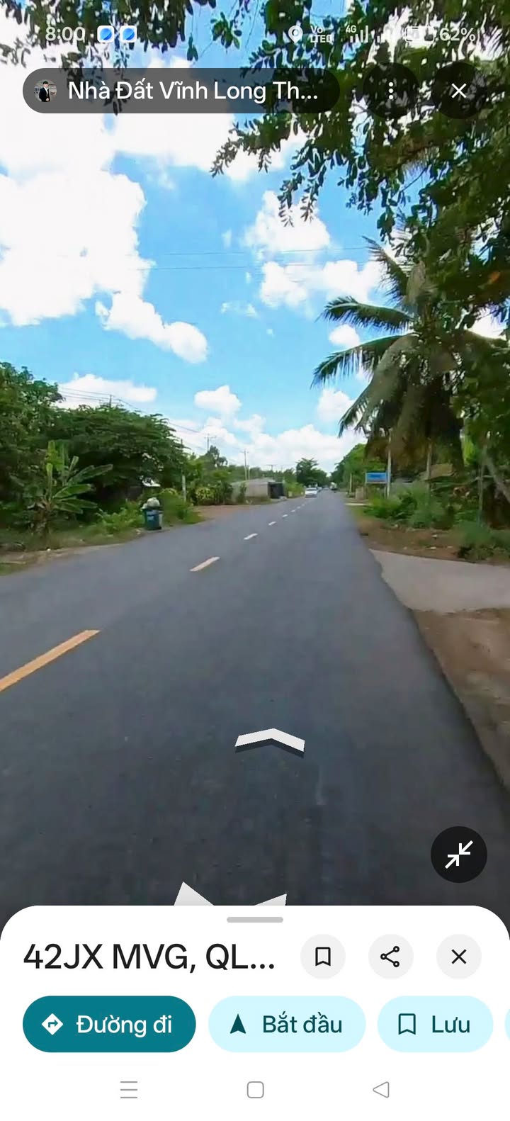 Đất mặt tiền Quốc lộ 53, Hòa Thạnh, 1.200m² giá 4 tỷ - Cơ hội đầu tư tuyệt vời!