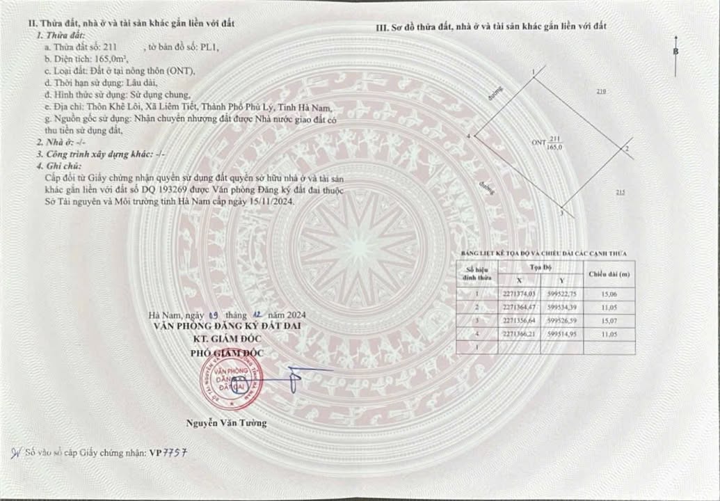 Đất nền góc 2 mặt tiền thôn Khê Lôi, 165m² giá chỉ 5x triệu/m² - Đầu tư sinh lời ngay!