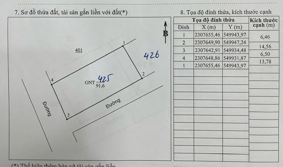 Đất ở Tân Dân - Khoái Châu 91,6m² - Lô góc 2 mặt thoáng, giá thương lượng