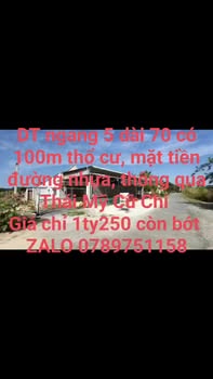 Đất thổ cư 350m² tại QL 22, An Tịnh, Trảng Bàng - Giá chỉ 1.25 tỷ!