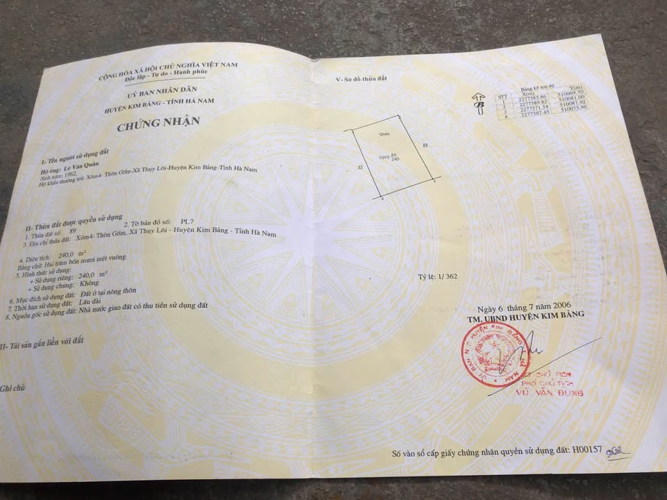 Đất mặt đường T3 xã Ba Sao Kim Bảng 120m² giá chỉ 3.6 tỷ - Cơ hội đầu tư vàng!