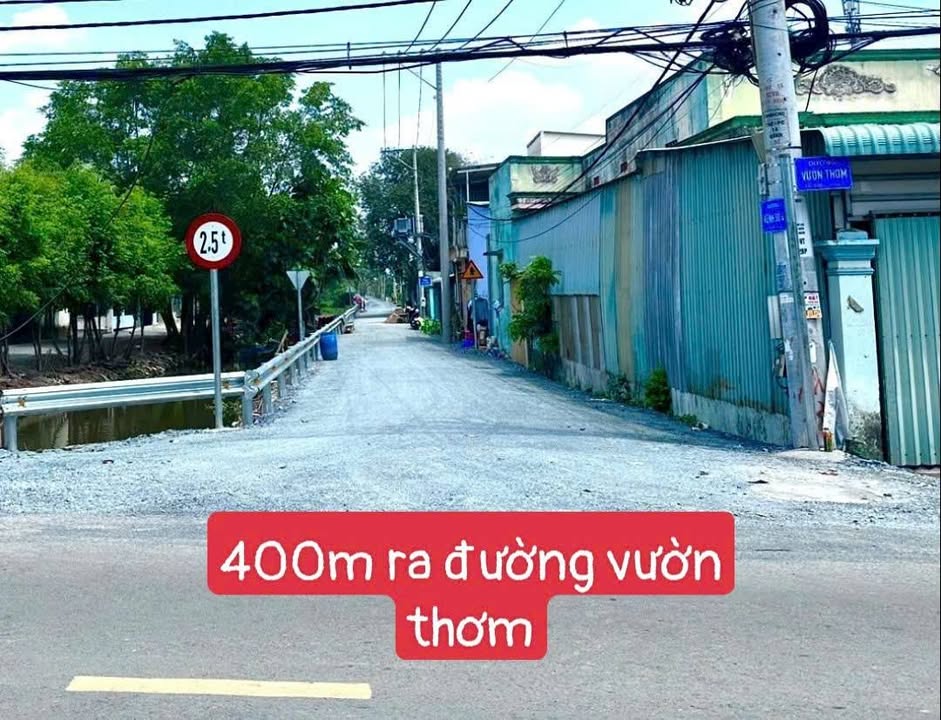 Đất vườn 1000m² xã Bình Lợi, Bình Chánh giá 2.6 tỷ - Sổ hồng riêng, vị trí đẹp!