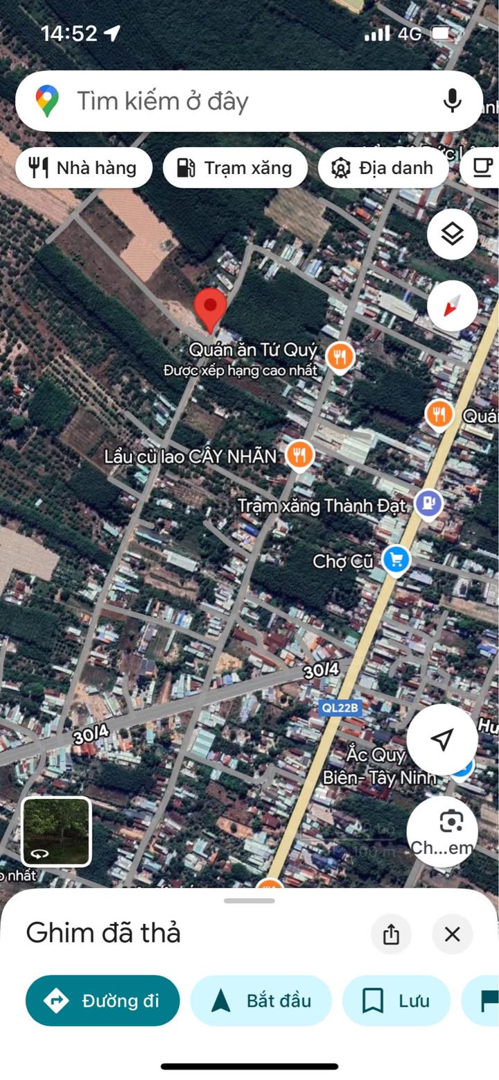 Đất thổ cư Tân Biên Tây Ninh 576m² - Giá thỏa thuận, cơ hội đầu tư tốt!