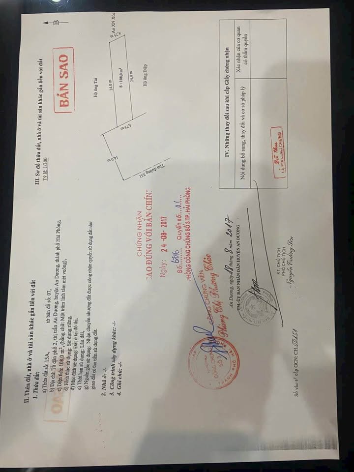 Bán FrontHouse 108m² mặt đường 351 phường An Dương - Vị trí đẹp không bị mất đất!