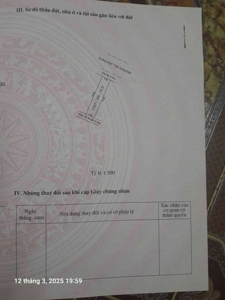 Lô đất Khu B Trần Hưng Đạo 76m² - Vị trí sầm uất, giá thỏa thuận!