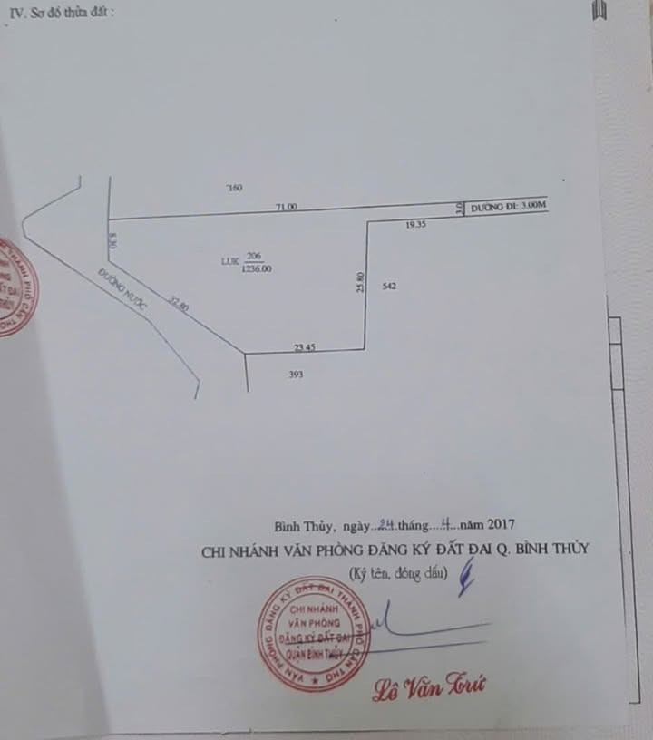 Đất vườn 1.236m² tại Long Hòa, Cần Thơ giá 1.75 tỷ - Cơ hội đầu tư hấp dẫn!