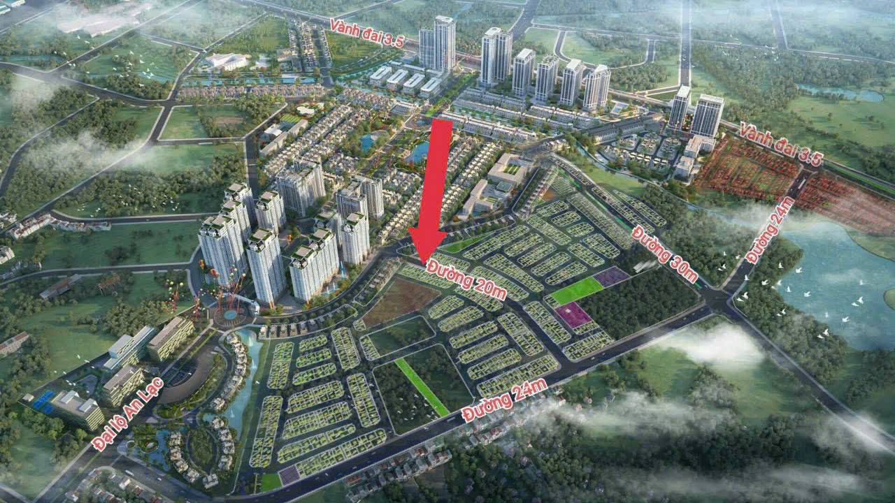 Lô đất Vân Canh Hoài Đức 64.5m² giá 12.8 tỷ - Vị trí đẹp trục chính!