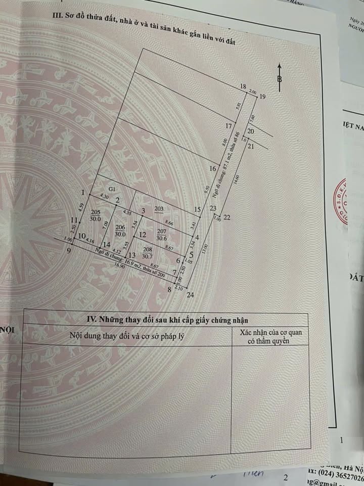 Đất nền Long Biên 30.6m² giá thỏa thuận - Chính chủ bán gấp!