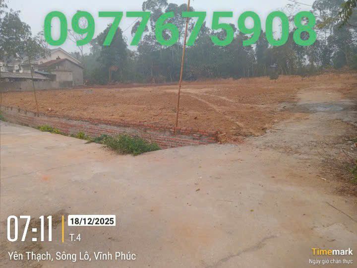 Đất nền Yên Thạch, Sông Lô, 500m² giá 1 tỷ - Đầu tư sinh lời nhanh!