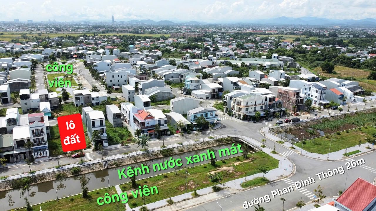 Đất nền KQH Hương Sơ 100,8m² giá 1,99 tỷ - Kênh xanh mát, vị trí lý tưởng!