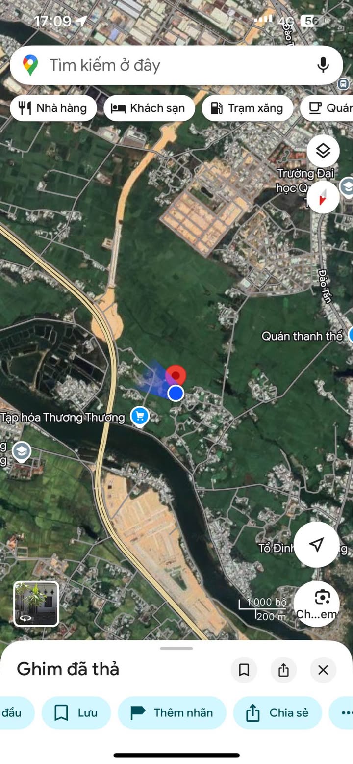 Đất tặng nhà cấp 4 tại Nhơn Bình, Quy Nhơn 200m² giá 1.5 tỷ - Cơ hội đầu tư tuyệt vời!