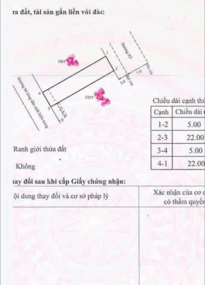 Đất 2 mặt tiền đường A5 khu Gara Quyền - 110m² giá 4.73 tỷ - Đầu tư sinh lời ngay!