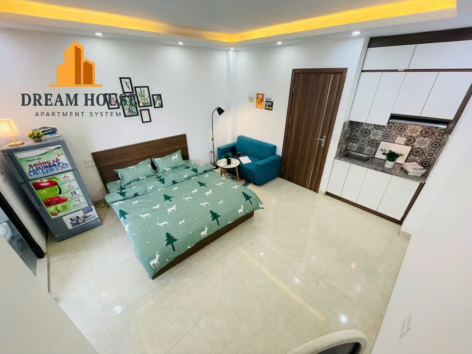 Căn hộ cho thuê tại Ngõ 45 Hoàng An, Đống Đa - Full nội thất, an toàn, thoáng mát!