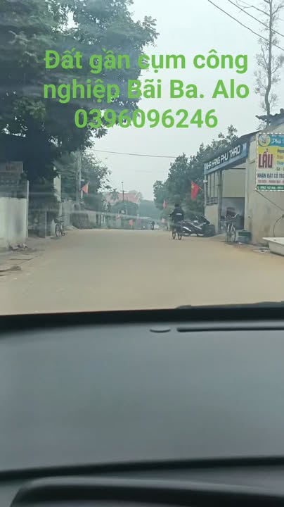 Đất mặt tiền Chí Tiên Thanh Ba 100m² - Kinh doanh sầm uất ngay cụm Công Nghiệp Bãi Ba!