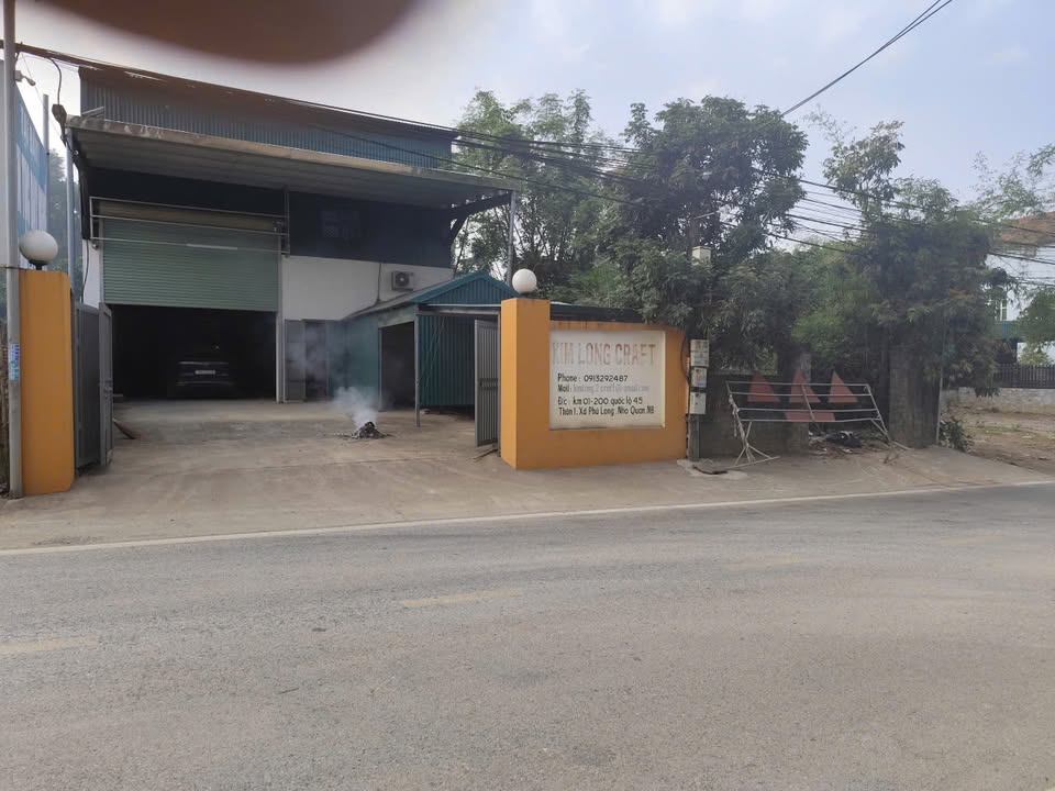 Bán kho, nhà xưởng tại Quốc lộ 45, Phú Long, Nho Quan - Cơ hội đầu tư lý tưởng!