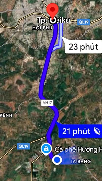 Bán đất mặt tiền thôn Hàm Rồng, xã Ia Băng, 1300m² chỉ 1.6 tỷ - Cơ hội đầu tư hấp dẫn!