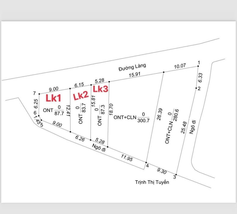 Bán đất Hoàng Diệu, Chương Mỹ 85m² giá 2 tỷ - Mặt đường trục chính, đầu tư sinh lời!
