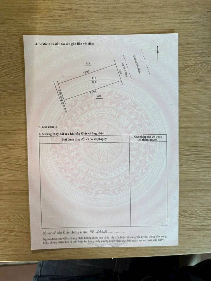 Đất mặt tiền đường Bùi Hiển, quận Cẩm Lệ, Đà Nẵng 90m² giá chỉ 5 tỷ - Vị trí kinh doanh lý tưởng!