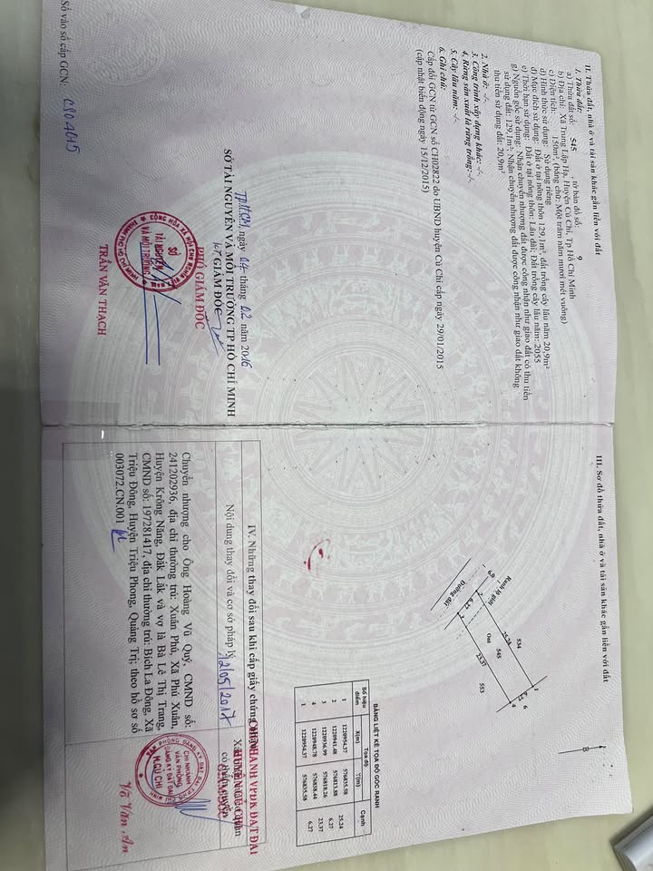 Đất thổ cư 150m² xã Trung Lập Hạ, Củ Chi chỉ 1.9 tỷ - Chính chủ bán gấp!