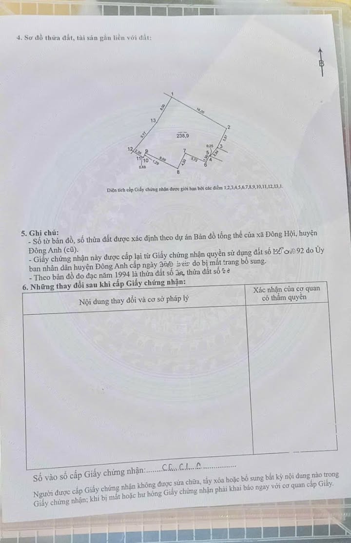 Đất thổ cư Đông Hội 238.9m² giá chỉ 6x triệu/m² - Cơ hội đầu tư tuyệt vời!