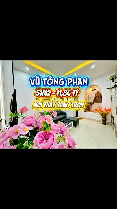 Nhà phố Vũ Tông Phan, Thanh Xuân 51m² giá 11.86 tỷ - Nội thất sang trọng, sẵn sàng vào ở!