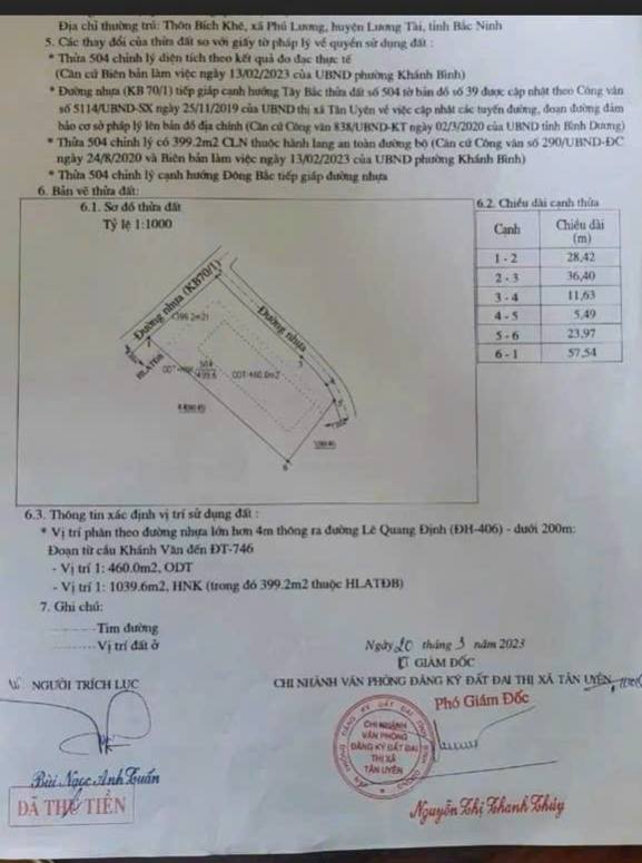 Lô đất 2 mặt tiền Khánh Bình 70, 1499m² giá 16 tỷ - Cơ hội đầu tư hấp dẫn!