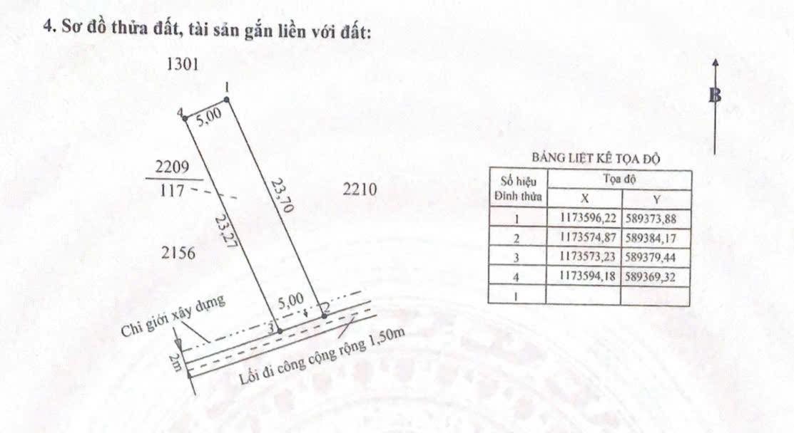 Đất nền ấp 2, xã Long Khê, huyện Cần Đước, 115m² giá 1 tỷ - Cơ hội đầu tư hấp dẫn!