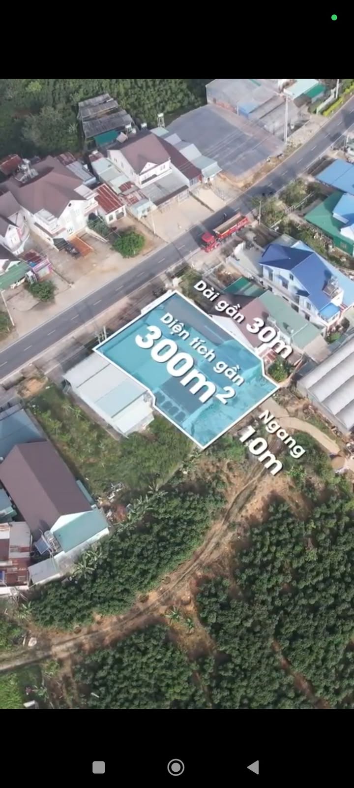 Đất nền mặt tiền Quốc lộ 20, Đà Lạt - 300m² giá 9.5 tỷ - Cơ hội đầu tư tuyệt vời!