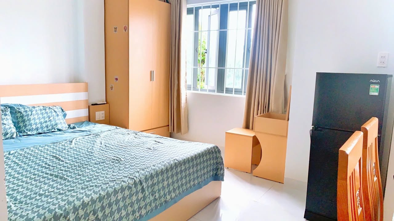 Căn hộ studio đường Hoàng Diệu 30m² giá 3.8 triệu - Full nội thất, sẵn sàng vào ở!