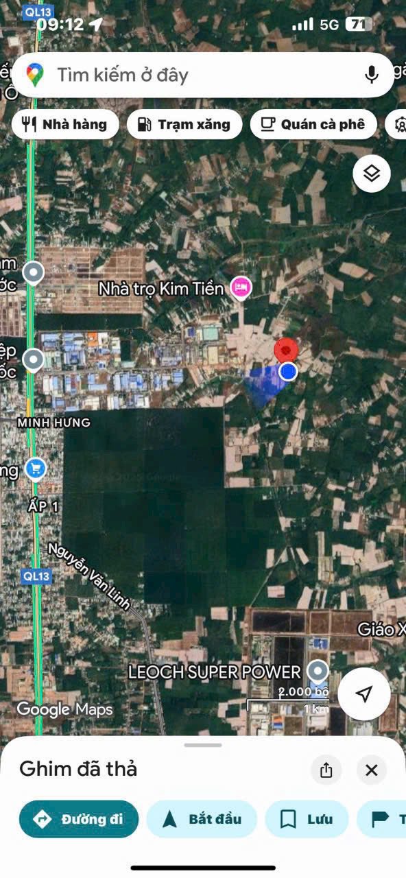 Đất nền 2 mặt tiền đường 42 và 44 phường Minh Hưng 135m² giá chỉ 430 triệu - Cơ hội đầu tư hấp dẫn!