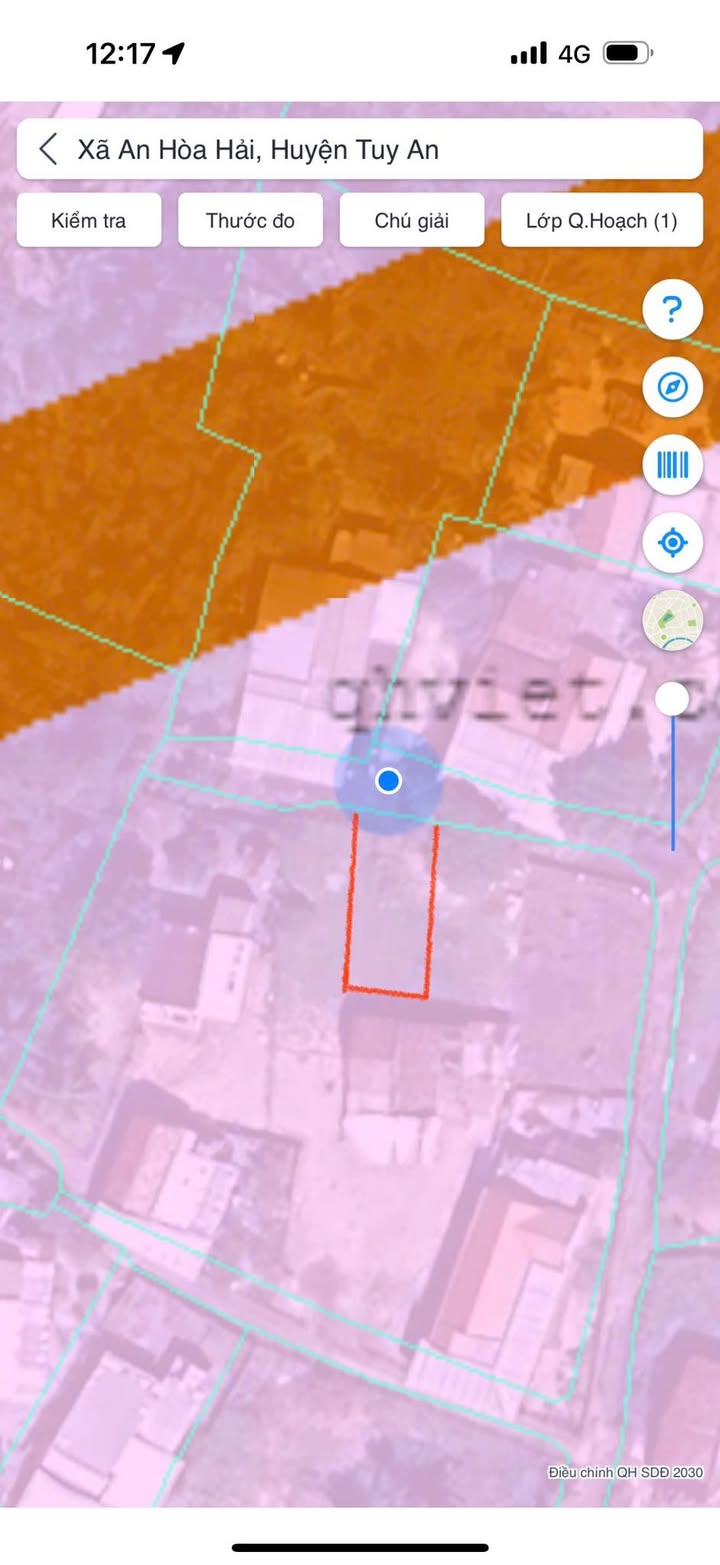Lô đất Phú Lương, An Ninh Đông, Tuy An, Phú Yên 109m² - Giá tốt, thổ cư 100%!