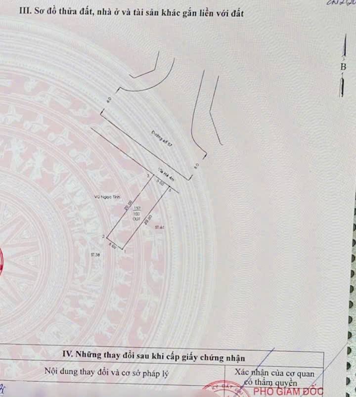 Đất nền đường 57, Phú Tân, Thủ Dầu Một 100m² giá 2.4 tỷ - Vị trí đẹp, không vướng cây